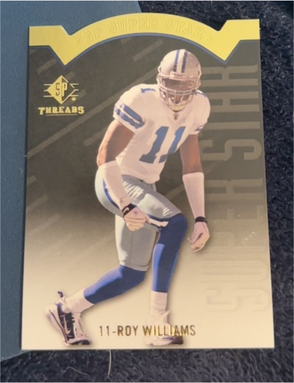 2009 Upper Deck SP Threads #AP11 Roy Williams — front