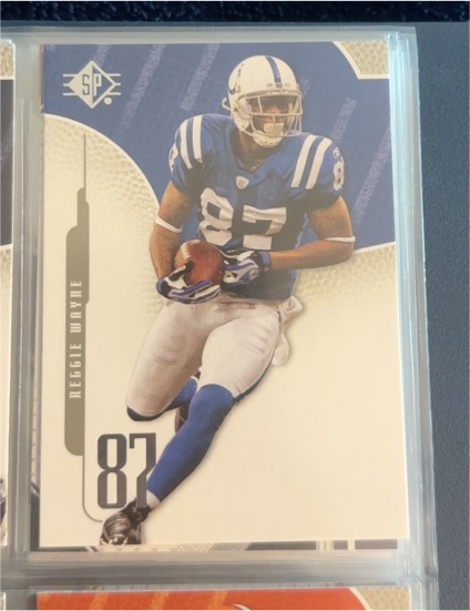 2008 Upper Deck SP Authentic #87 Reggie Wayne — front