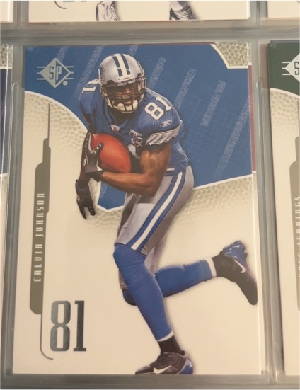 2008 SP Authentic #68 Calvin Johnson — front