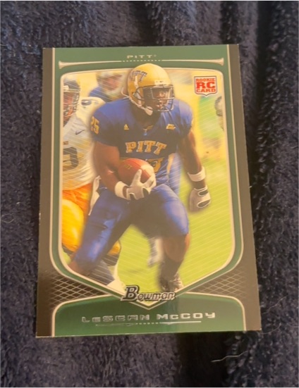 2009 Bowman #170 LeSean McCoy Rookie Card — front