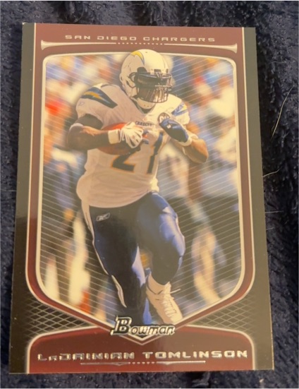 2009 Bowman Draft Picks #31 LaDainian Tomlinson — front