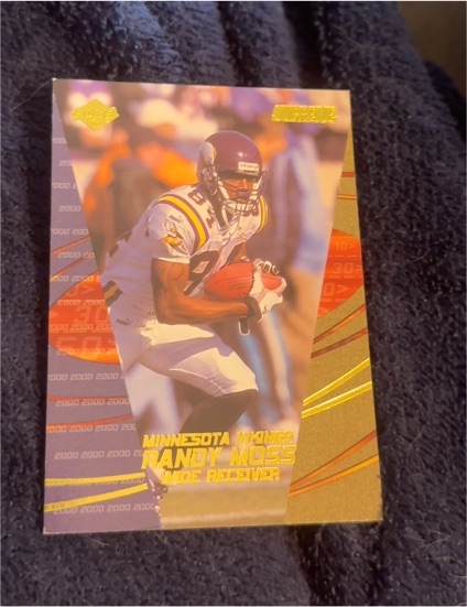 2000 Collector's Edge Supreme #80 Randy Moss Minnesota Vikings — front