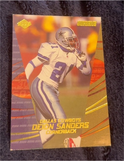 2000 Collector's Edge Supreme #38 Deion Sanders — front