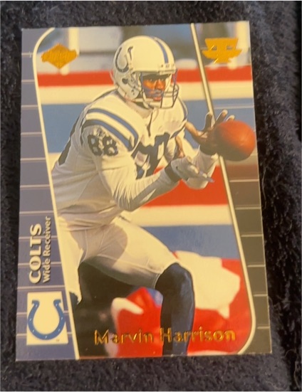 1999 Collector's Edge Triumph #T37 Marvin Harrison — front