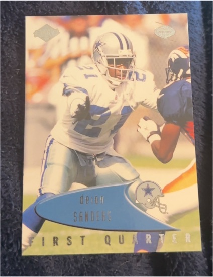 1999 Collector's Edge Odyssey #45 Deion Sanders — front