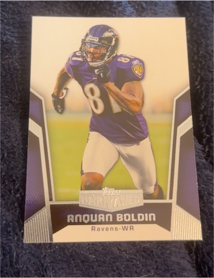 2010 Topps Unrivaled #84 Anquan Boldin — front