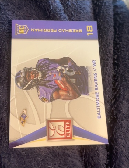 2015 Panini Donruss Elite #18 Breshad Perriman — front