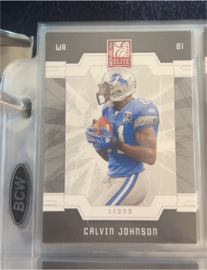 2009 Donruss Elite #81 Calvin Johnson — front
