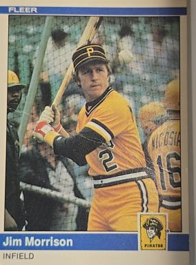 1984 Fleer #257 Jim Morrison — front