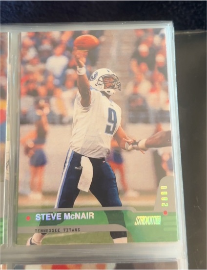 2000 Topps Stadium Club #18 Steve McNair — front