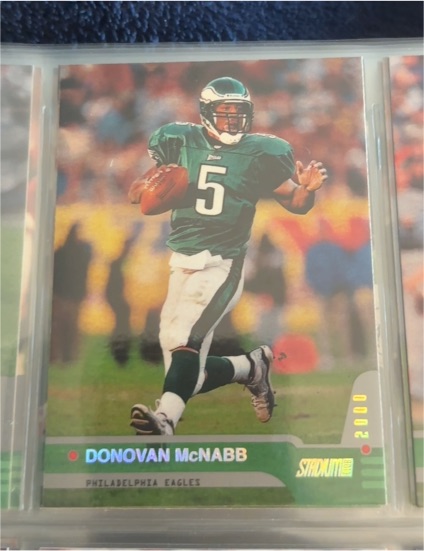 2000 Topps Stadium Club #112 Donovan McNabb — front
