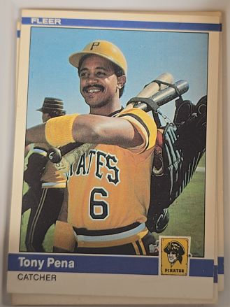 1984 Fleer #259 Tony Pena — front