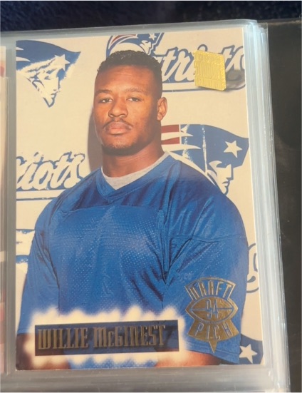 1994 Topps Stadium Club #164 Willie McGinest — front
