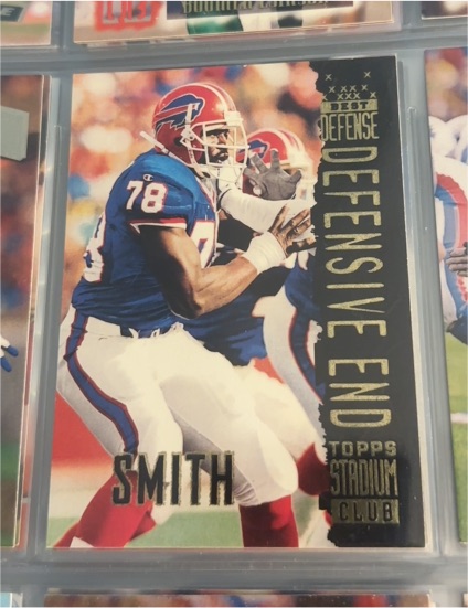 1994 Topps Stadium Club #435 Bruce Smith — front