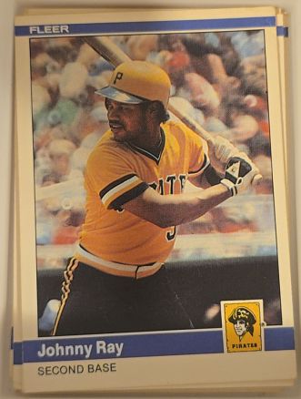 1984 Fleer #260 Johnny Ray — front