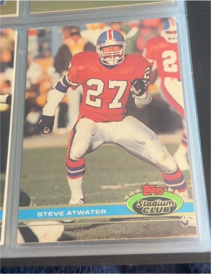 1991 Topps Stadium Club #191 Steve Atwater — front
