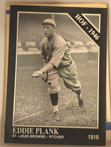 1992 Conlon Collection TSN #463 Eddie Plank — front