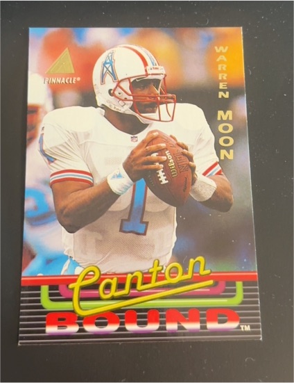 1994 Pinnacle Canton Bound #16 Warren Moon — front