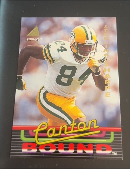 1994 Pinnacle Canton Bound #21 Sterling Sharpe — front
