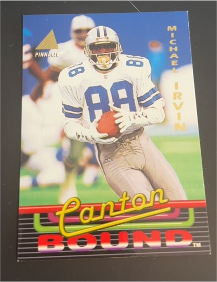 1994 Pinnacle Canton Bound #23 Michael Irvin — front