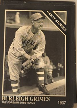 1992 The Sporting News Conlon Collection #433 Burleigh Grimes — front