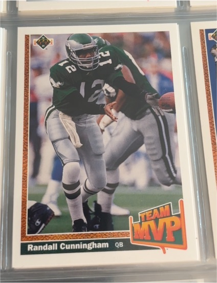 1991 Upper Deck #471 Randall Cunningham — front