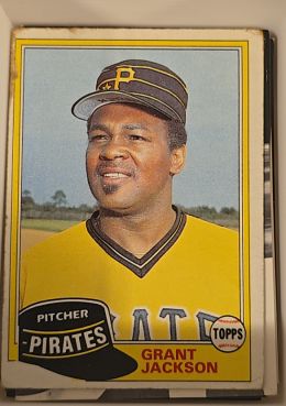 1981 Topps #518 Grant Jackson — front