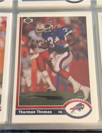 1991 Upper Deck #356 Thurman Thomas — front