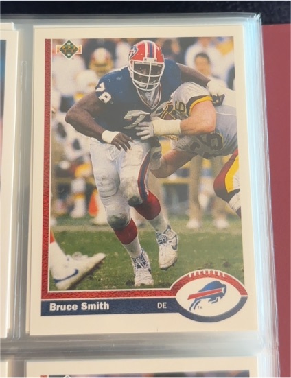 1991 Upper Deck #174 Bruce Smith — front