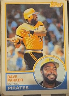 1983 Topps #205 Dave Parker — front