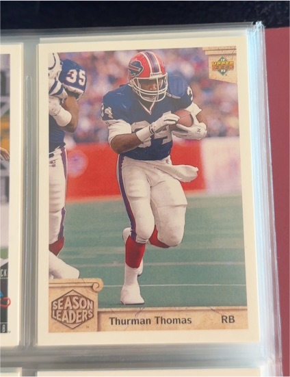 1992 Upper Deck #309 Thurman Thomas — front