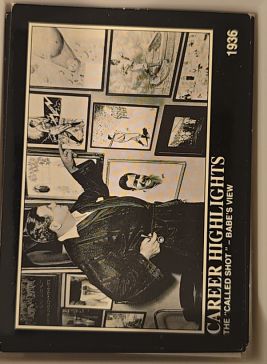 1992 Megacards Babe Ruth #88 The Called Shot Babe's View — front