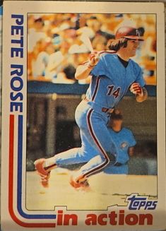 1982 Topps #781 Pete Rose — front