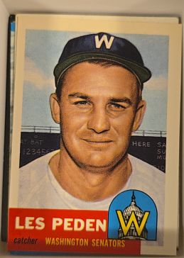 1953 Topps #256 Les Peden — front