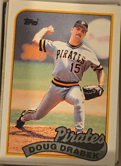 1989 Topps #478 Doug Drabek — front