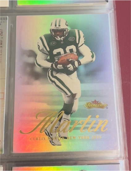 2000 Fleer Showcase #63 Curtis Martin — front