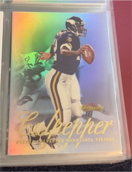2000 Fleer Showcase #92 Daunte Culpepper — front