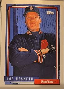 1992 Topps #521 Joe Hesketh — front