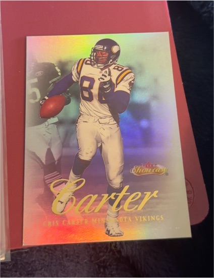 2000 Fleer Showcase #66 Cris Carter — front
