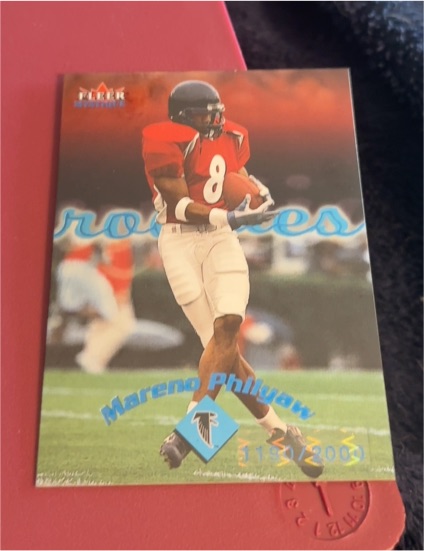 2000 Fleer Mystique #115 Mareno Philyaw — front