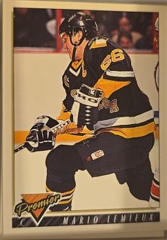 1993-94 Topps Premier #220 Mario Lemieux — front
