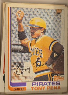 1982 Topps #138 Tony Pena — front