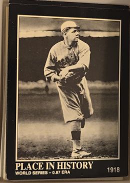 1992 Megacards Babe Ruth Collection #64 Place in History — front