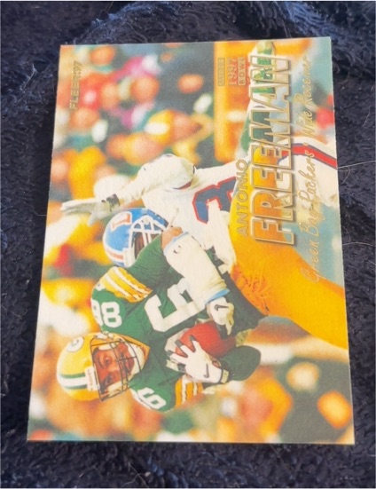 1997 Fleer #101 Antonio Freeman Green Bay Packers — front