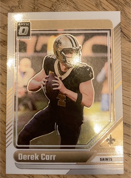 2024 Panini Donruss Optic #139 Derek Carr — front