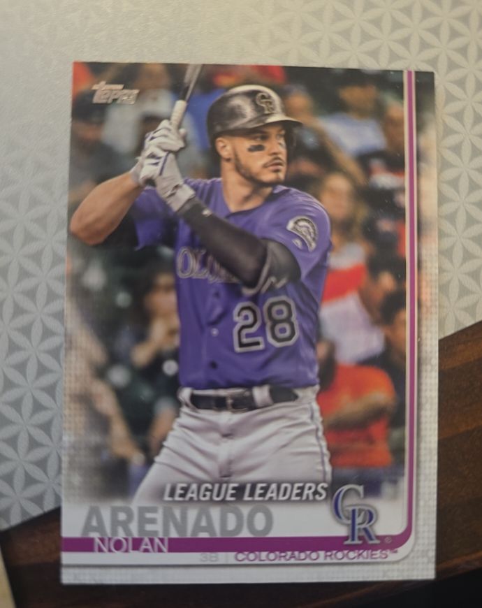 2019 Topps #70 Nolan Arenado — front