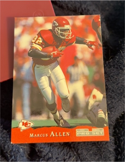1993 Pro Set #203 Marcus Allen — front