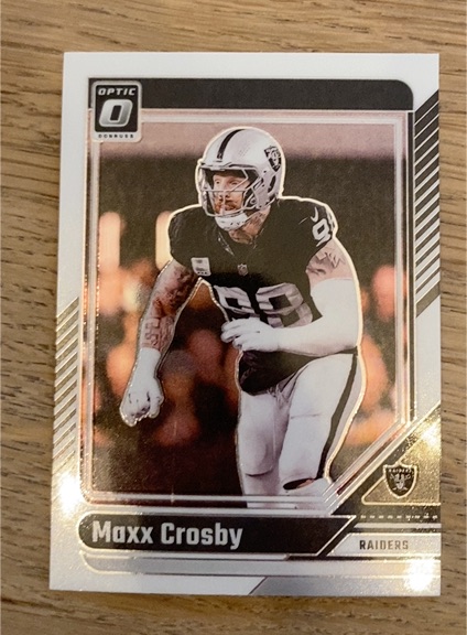 2024 Donruss Optic #105 Maxx Crosby — front