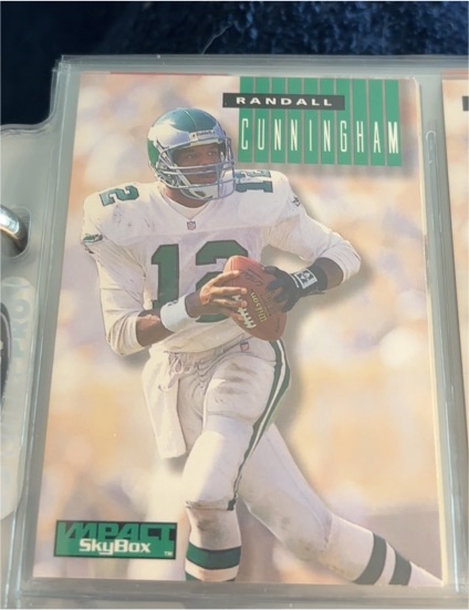 1994 SkyBox Impact #204 Randall Cunningham — front