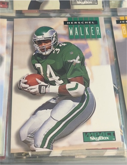 1994 SkyBox Impact #208 Herschel Walker — front